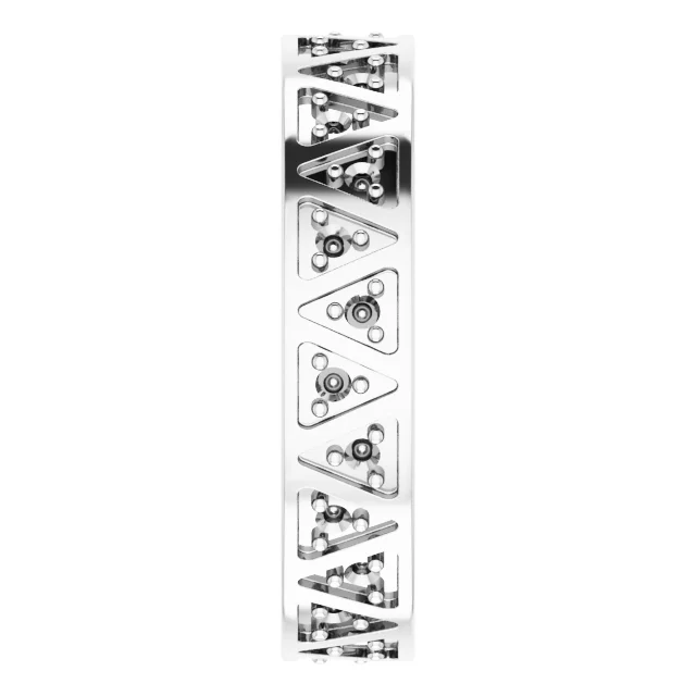 Geometric Eternity Band view 4