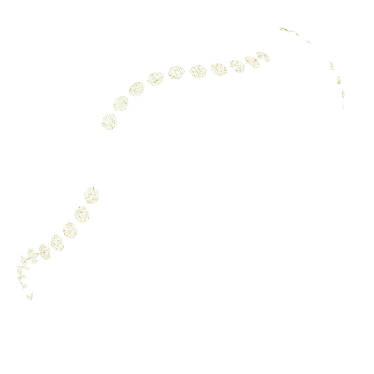 Low Arc band in 14K White Gold | Haejin Jewelry Brooklyn