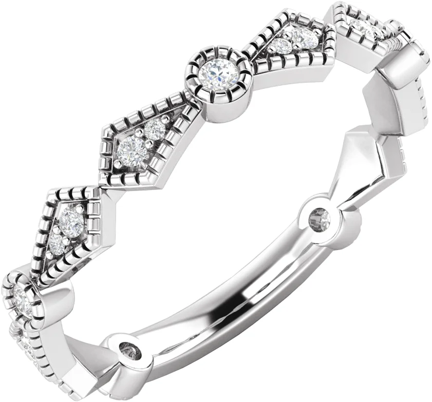 Long Bond engagement ring setting