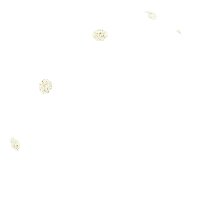 Beaded Celestial Five-Stone Anniversary Band band in 14K White Gold | Haejin Jewelry Brooklyn