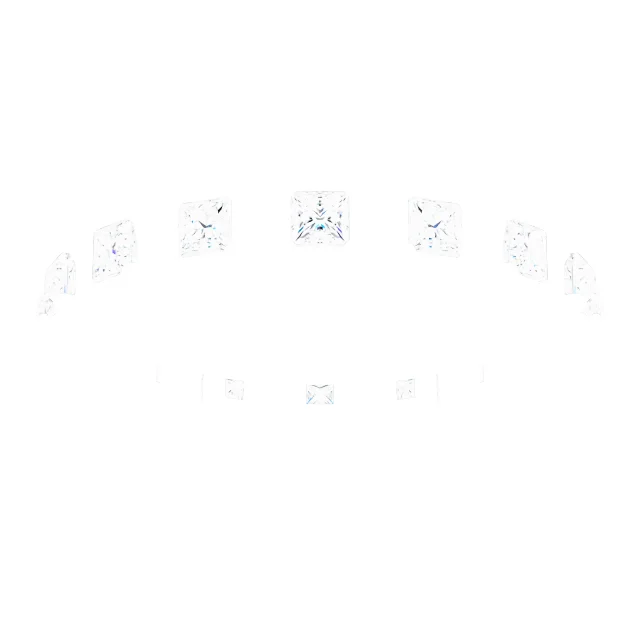 Beaded Pierced Eternity Band  view 2