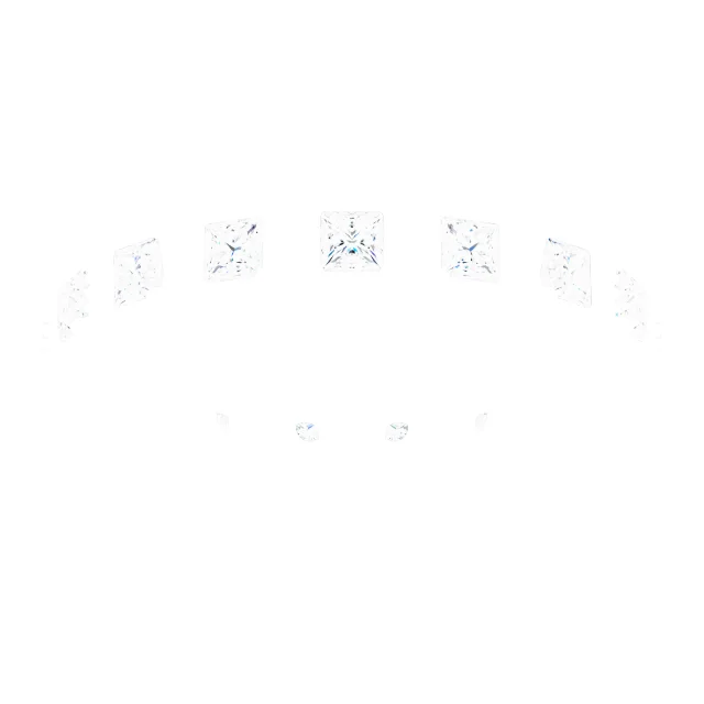 Vintage-Inspired Eternity Band view 3