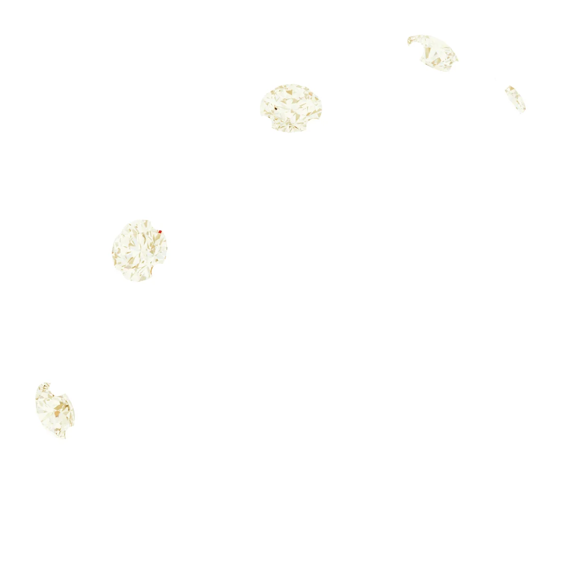 Five-Stone Sculptural Anniversary Band band in 14K White Gold | Haejin Jewelry Brooklyn