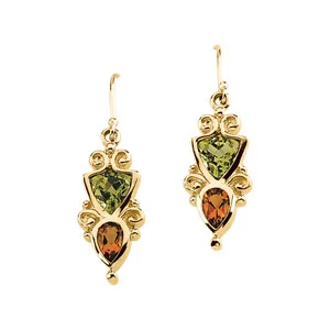Multi-Shape Earrings engagement ring setting