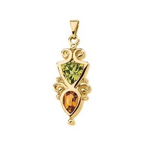 Multi-Shape Pendant engagement ring setting