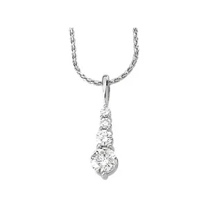 Journey Pendant engagement ring setting