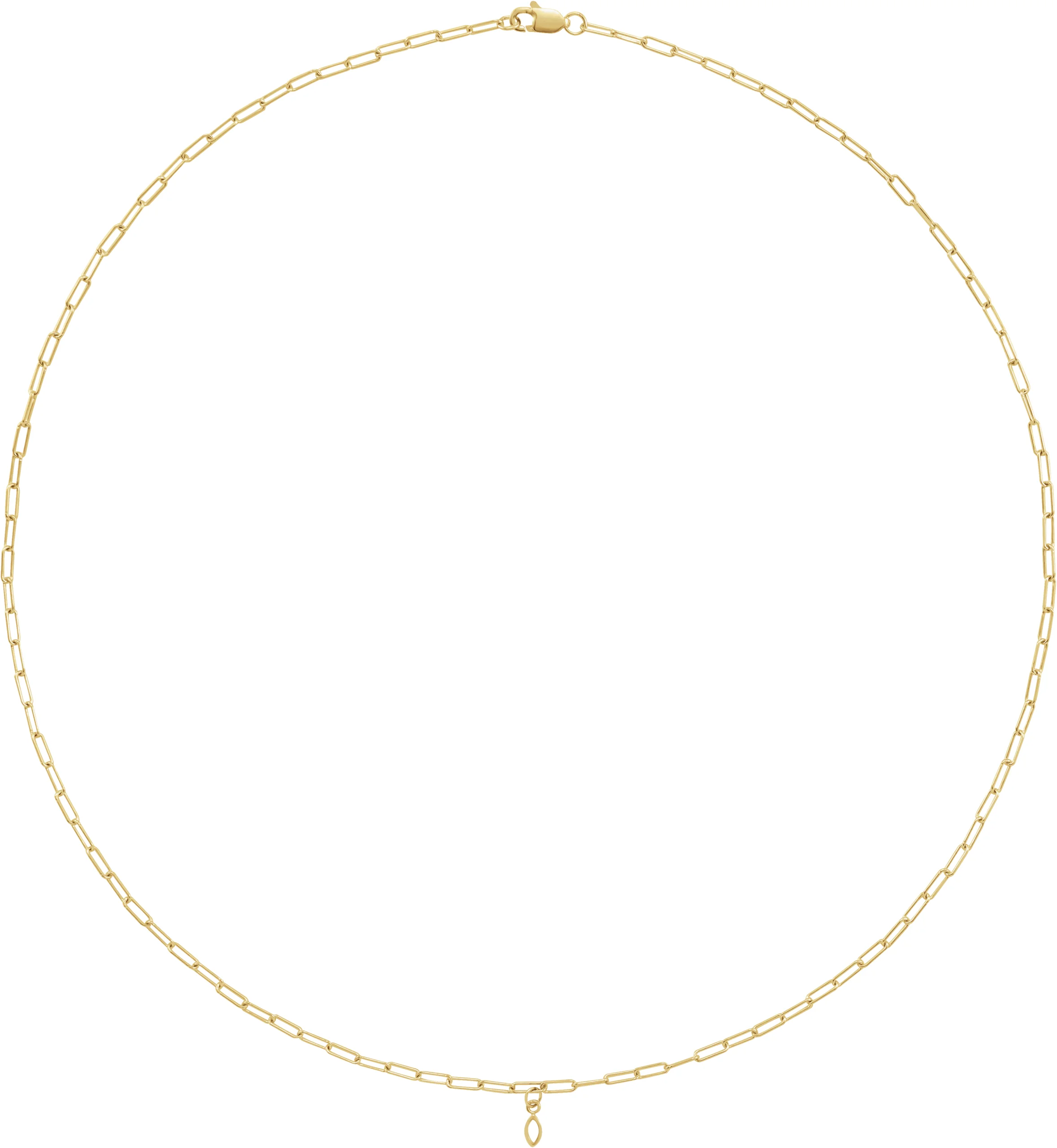 Micro Bezel-Set Necklace engagement ring setting