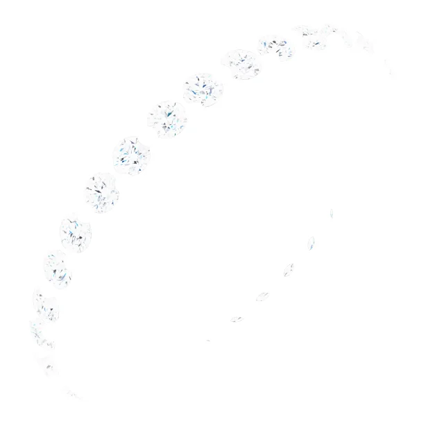 Scalloped Eternity Band engagement ring setting