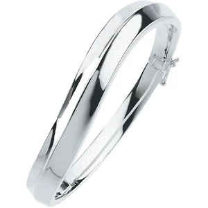 Hinged Bangle Bracelet view 2