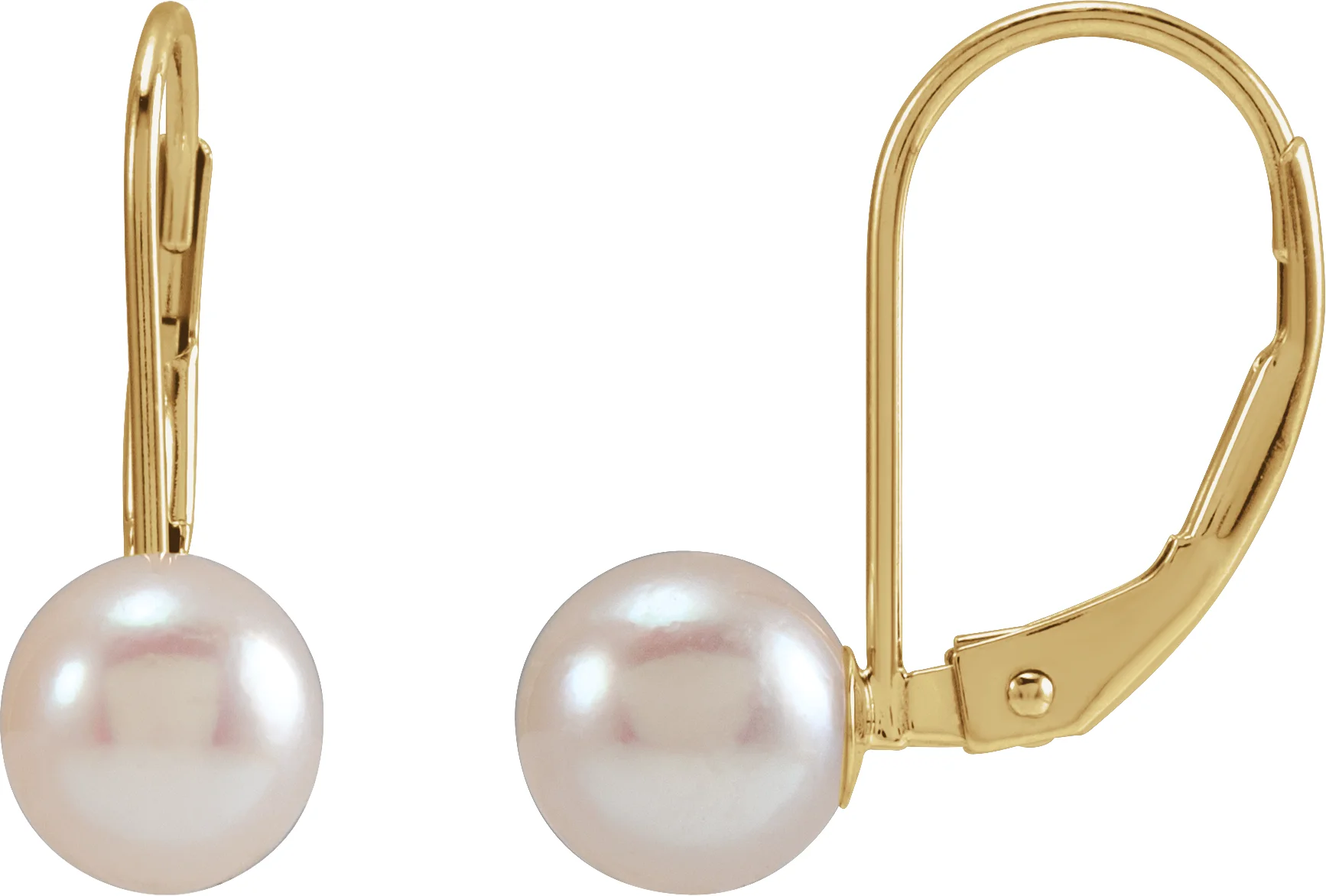 Pearl Earrings engagement ring setting