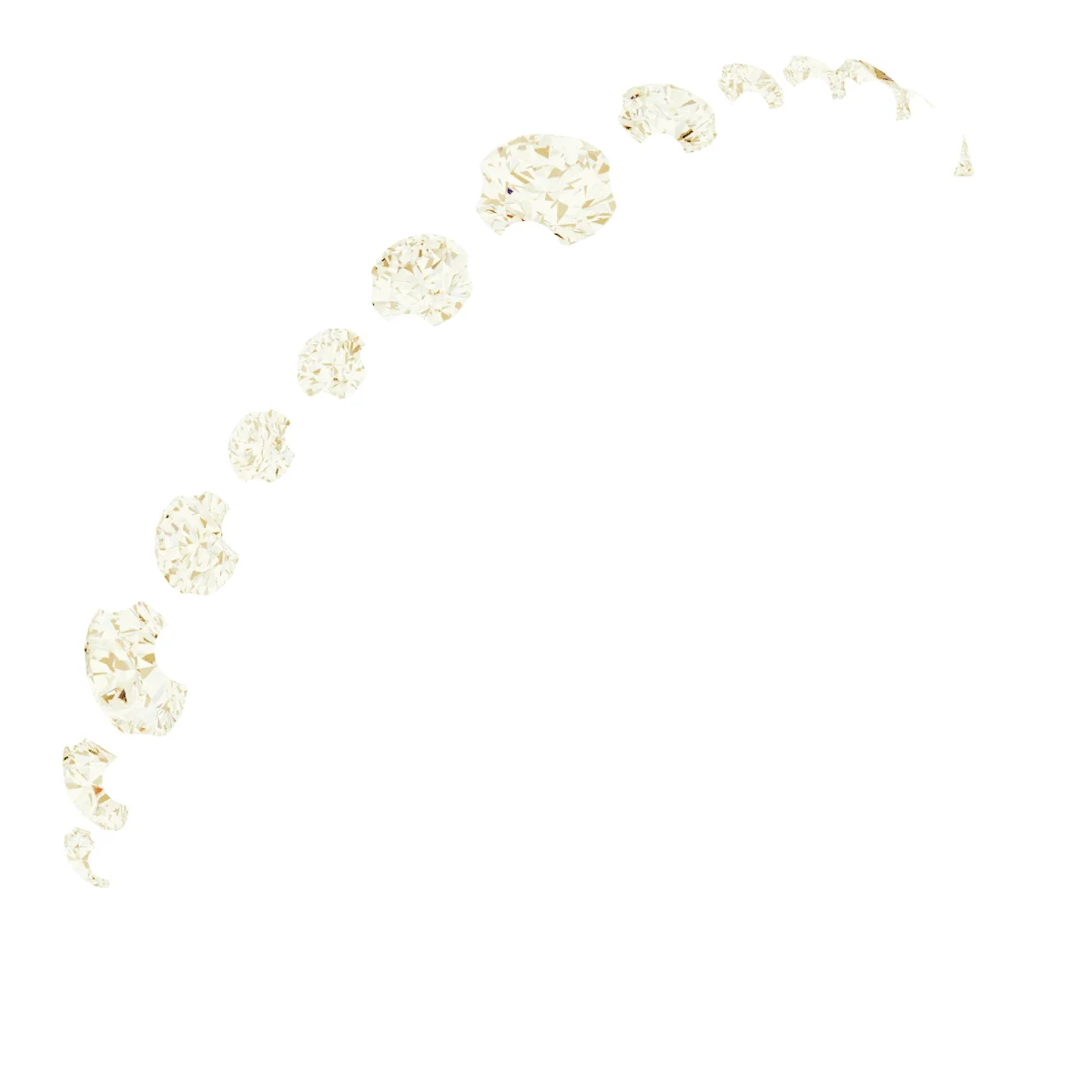 Pale Shore band in 14K White Gold | Haejin Jewelry Brooklyn