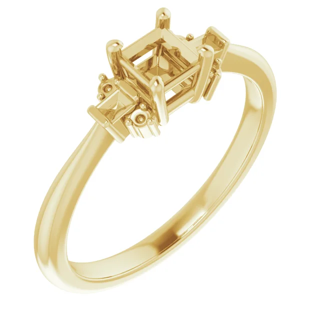 The Isolde engagement ring setting
