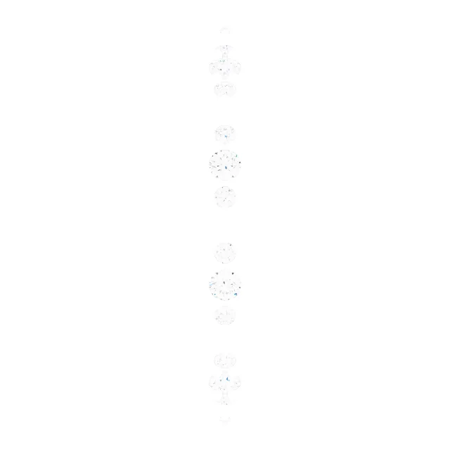 Beaded Edge Scalloped Eternity Band view 4