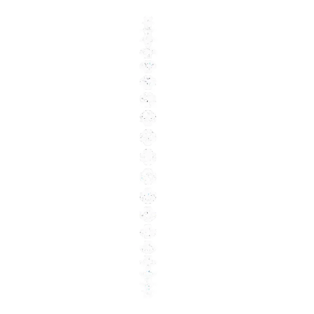 Beaded Geometric French-Set Eternity Band view 4