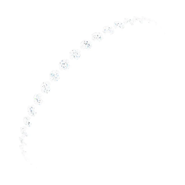 Beaded Geometric French-Set Eternity Band engagement ring setting