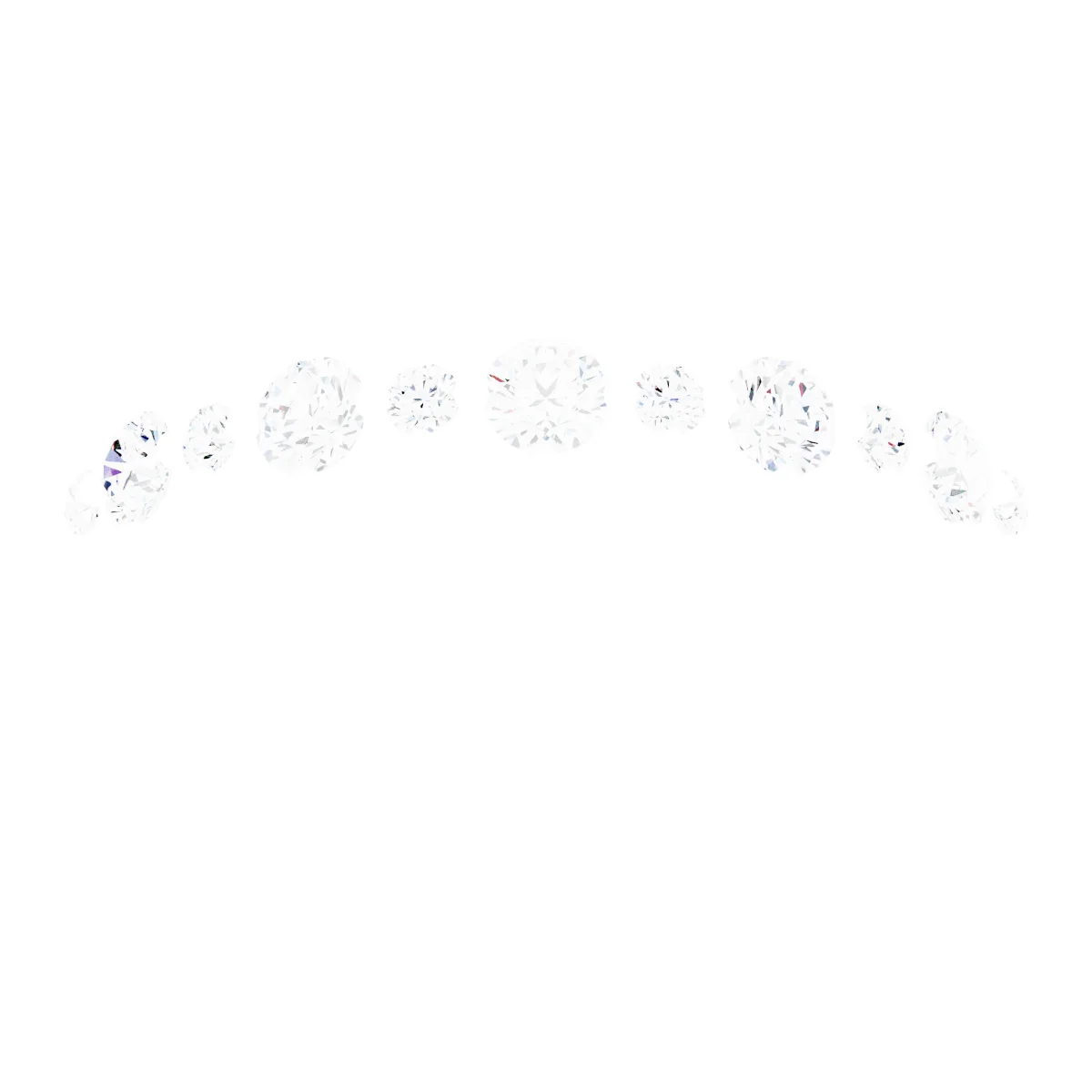 Accented Shared-Prong Anniversary Band view 4