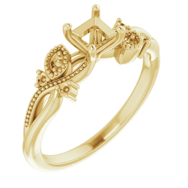 The Sylvia engagement ring setting