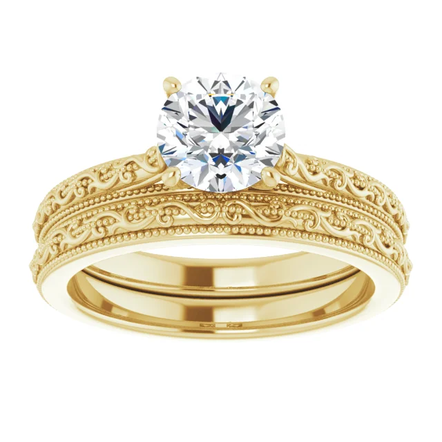 Vintage engagement rings at Haejin Jewelry Brooklyn