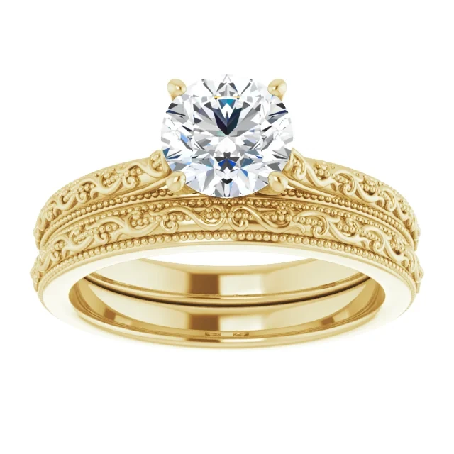 Vintage engagement rings at Haejin Jewelry Brooklyn