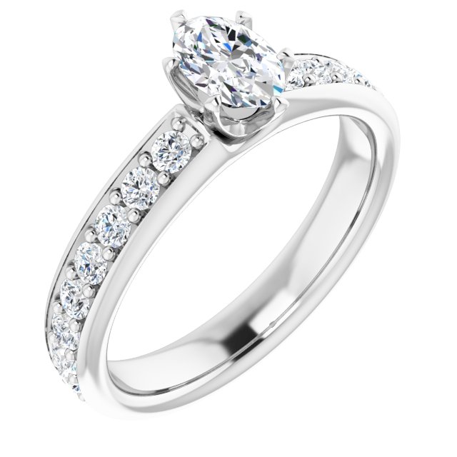 Semi Engagement Rings