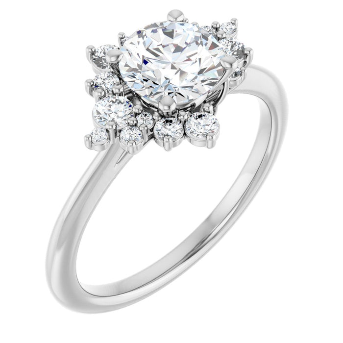 14K Yellow Engagement Ring Mounting