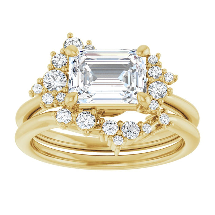 14K Yellow Engagement Ring Mounting