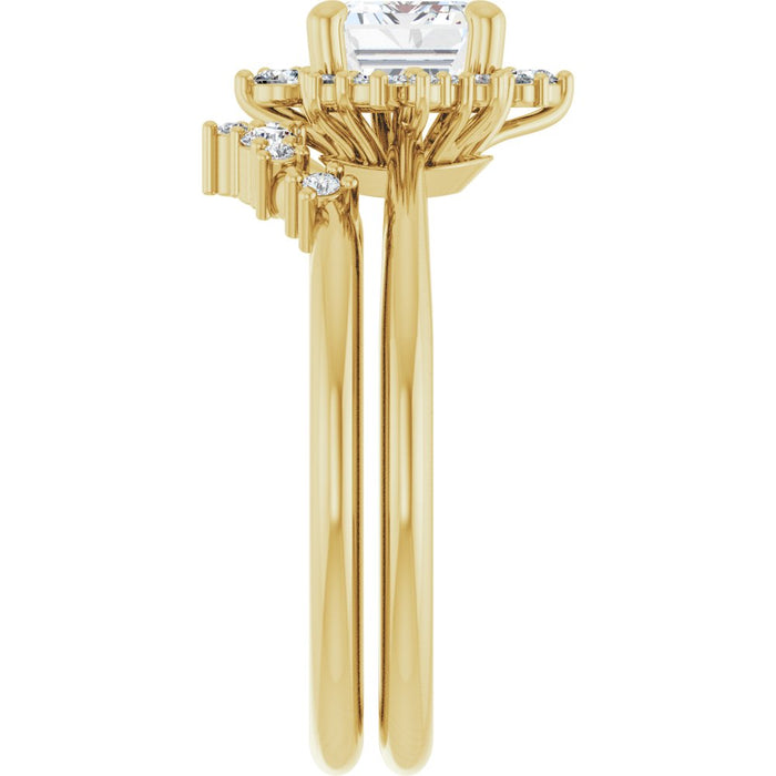 14K Yellow Engagement Ring Mounting