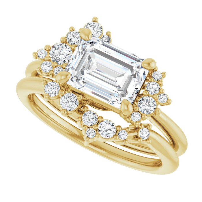 14K Yellow Engagement Ring Mounting